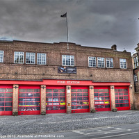 Buy canvas prints of Fire Station York by Allan Briggs