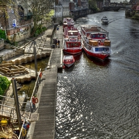 Buy canvas prints of River Ouse by Allan Briggs