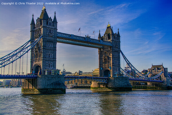 Tower Bridge A Glorious Sunrise Picture Board by Chris Thaxter