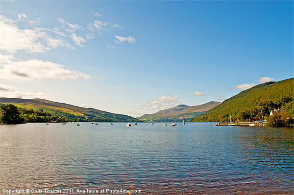 Loch Tay from Kenmore Picture Board by Chris Thaxter