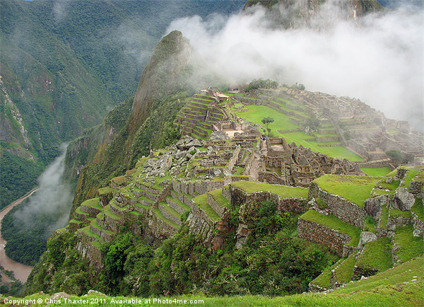 Machu Picchu Picture Board by Chris Thaxter