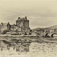 Buy canvas prints of Eilean Donan Castle by Chris Thaxter