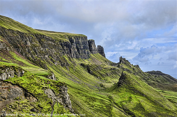 Quiraing 2 Picture Board by Chris Thaxter