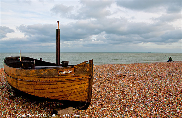 Dungeness Boat The Sparrow Picture Board by Chris Thaxter