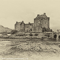 Buy canvas prints of Eilean Donan Castle 2 by Chris Thaxter