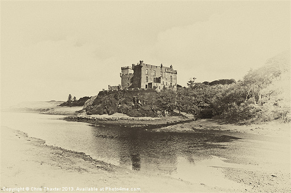 Dunvegan Castle Picture Board by Chris Thaxter
