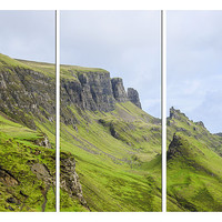Buy canvas prints of Majestic Quiraing Triptych by Chris Thaxter