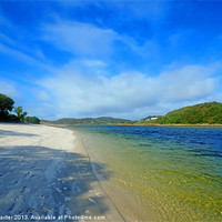 Buy canvas prints of Silver Sands of Morar by Chris Thaxter