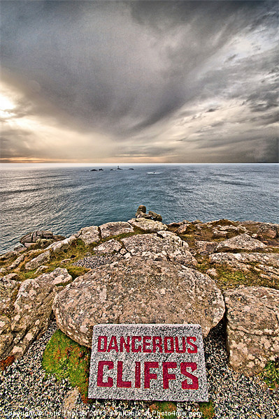 Thrilling Views of Lands End Cliffs Picture Board by Chris Thaxter