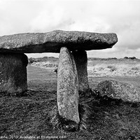 Buy canvas prints of The Majestic Cornish Quoit by Chris Thaxter