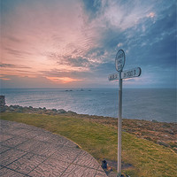 Buy canvas prints of Majestic Landscape at Lands End by Chris Thaxter