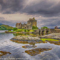 Buy canvas prints of Majestic Eilean Donan Castle by Chris Thaxter