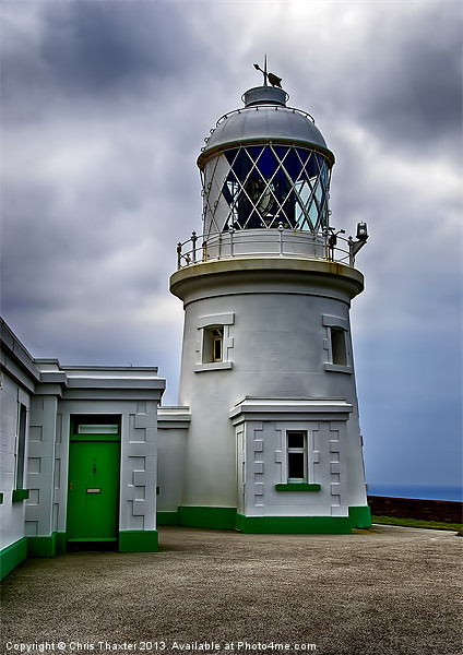Majestic Pendeen Lighthouse Picture Board by Chris Thaxter