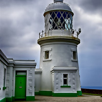 Buy canvas prints of Majestic Pendeen Lighthouse by Chris Thaxter