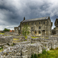 Buy canvas prints of The Majestic Ruins of Binham Priory by Chris Thaxter