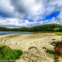 Buy canvas prints of Serene Silver Sands by Chris Thaxter