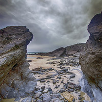 Buy canvas prints of Gap in the Rocks by Chris Thaxter