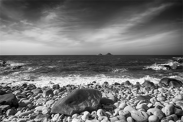 Rocky Shore Picture Board by Chris Thaxter