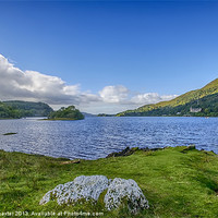 Buy canvas prints of Loch Awe View by Chris Thaxter