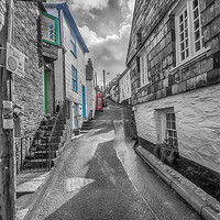 Buy canvas prints of Church Hill Port Isaac by Chris Thaxter
