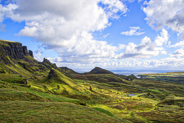 Quiraing View Picture Board by Chris Thaxter