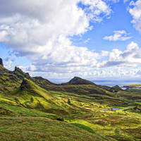 Buy canvas prints of Quiraing View by Chris Thaxter