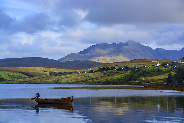 Loch Harport and the Cuillins 2 Picture Board by Chris Thaxter