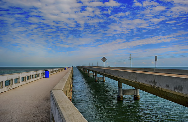 Overseas Highway Florida Keys Picture Board by Chris Thaxter