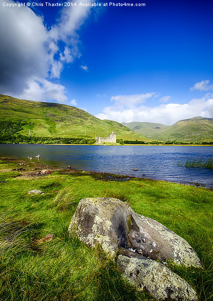 Kilchurn Castle Loch Awe Picture Board by Chris Thaxter