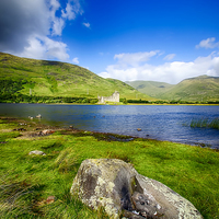 Buy canvas prints of Kilchurn Castle Loch Awe by Chris Thaxter