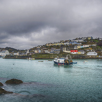 Buy canvas prints of Mevagissy Cornwall by Chris Thaxter