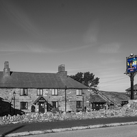 Buy canvas prints of The Jamaica Inn Bodmin Cornwall by Chris Thaxter