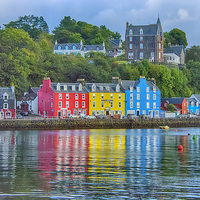 Buy canvas prints of  Tobermory Isle of Mull by Chris Thaxter