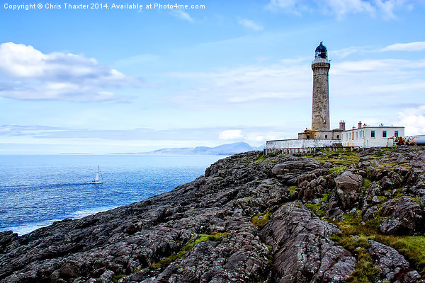  Ardnamurchan Lighthouse Picture Board by Chris Thaxter