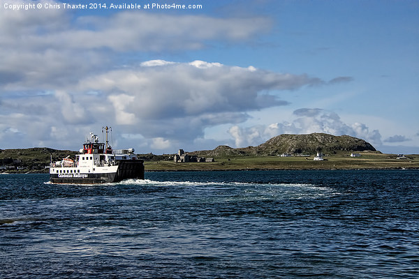  Ferry to Iona Picture Board by Chris Thaxter