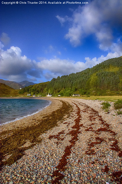  Kingairloch Loch Linnhe Picture Board by Chris Thaxter