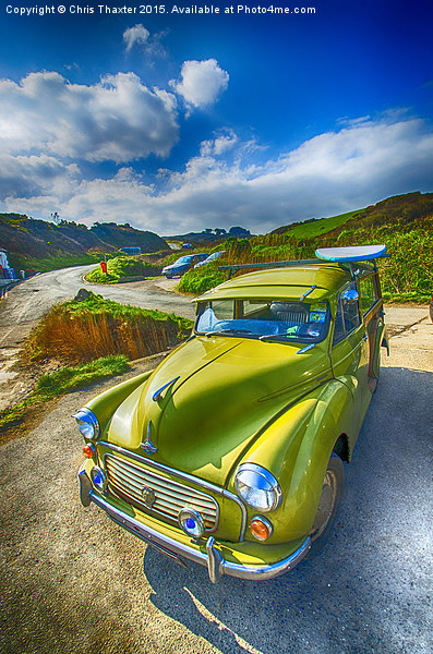  Morris Minor 1000 Traveller Picture Board by Chris Thaxter