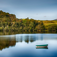 Buy canvas prints of  Loch Awe Reflections by Chris Thaxter