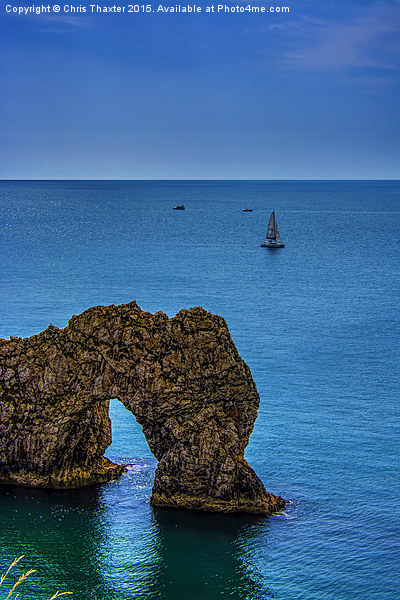  Durdle Door Dorset 2 Picture Board by Chris Thaxter