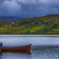 Buy canvas prints of  Carbost Loch Harport by Chris Thaxter