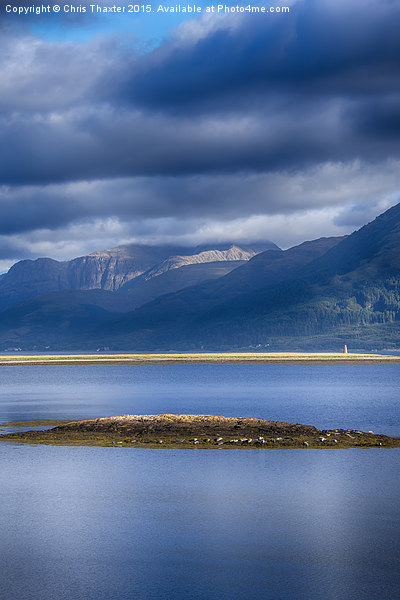  Loch Linnhe Picture Board by Chris Thaxter