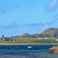 Buy canvas prints of  Iona Abbey 2 by Chris Thaxter
