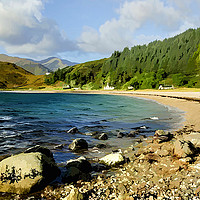 Buy canvas prints of  Camasnacroise Loch Linnhe by Chris Thaxter