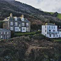 Buy canvas prints of Fern Cottage Port Isaac by Chris Thaxter