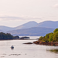 Buy canvas prints of Looking to the Isle of Mull by Chris Thaxter