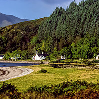Buy canvas prints of Camus-na-Croise, Kingairloch by Chris Thaxter