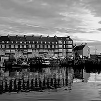 Buy canvas prints of Bridport Harbour by Chris Thaxter