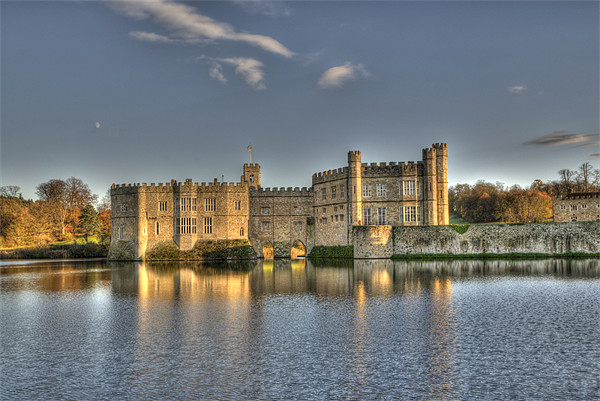 Late Afternoon at Leeds Castle Picture Board by Chris Thaxter