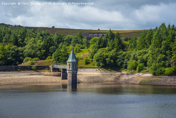 Pontsticill Reservoir August 2018 Picture Board by Chris Thaxter