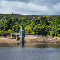 Buy canvas prints of Pontsticill Reservoir August 2018 by Chris Thaxter
